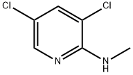 3,5-二氯-N-甲基吡啶-2-胺, 4088-62-4, 结构式