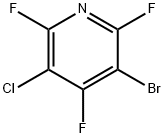 3-Bromo-5-chloro-2,4,6-trifluoro-pyridine,41404-72-2,结构式