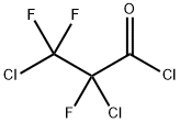 Propanoyl chloride, 2,3-dichloro-2,3,3-trifluoro- 结构式