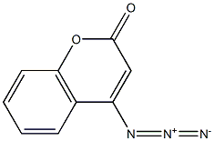 4-Azidocoumarin Structure