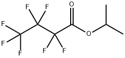isopropyl heptafluorobutanoate Struktur