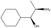 (1S,2R)-2-AMINO-1-CYCLOHEXYLPROPAN-1-OL, 42511-06-8, 结构式