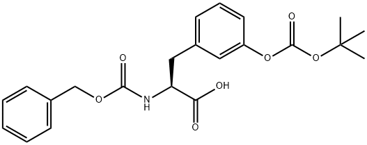 428874-19-5 (S)-2-(((benzyloxy)carbonyl)amino)-3-(3-((tert-butoxycarbonyl)oxy)phenyl)propanoic acid