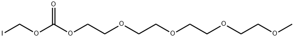 431894-50-7 iodomethyl 2-(2-(2-(2-methoxy-ethoxy)-ethoxy)-ethoxy)-ethyl carbonate