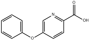 5-苯氧基吡啶-2-羧酸, 444919-20-4, 结构式
