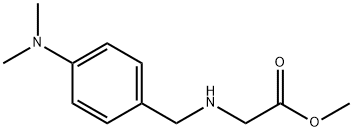 N-[[4-(Dimethylamino)Phenyl]Methyl]-Glycine Methyl Ester Structure