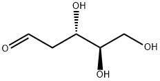 D-erythro-Pentose, 2-deoxy- Struktur