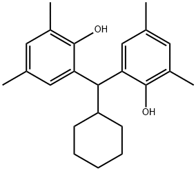 2-[cyclohexyl-(2-hydroxy-3,5-dimethylphenyl)methyl]-4,6-dimethylphenol Structure
