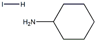 シクロヘキシルアミンよう化水素酸塩 化学構造式