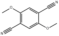 2,5-Dimethoxyterephthalsaeuredinitril Struktur