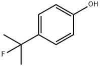 4-(2-氟-2-丙基)苯酚, 477219-32-2, 结构式