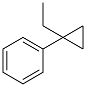 1-(1-ethylcyclopropyl)benzene,50462-84-5,结构式