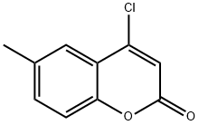 4-氯-6-甲基-2H-色烯-2-酮, 51069-75-1, 结构式