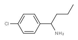 1-(4-chlorophenyl)butan-1-amine Struktur