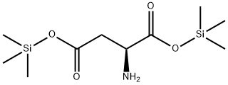 L-Aspartic acid, bis(trimethylsilyl) ester Struktur