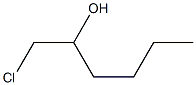 1-chloro-2-hexanol Structure