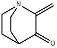 2-METHYLIDENE-1-AZABICYCLO[2.2.2]OCTAN-3-ONE,5291-26-9,结构式
