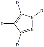 Pyrazole-d4 Structure