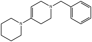 1-benzyl-4-(piperidin-1-yl)-1,2,3,6-tetrahydropyridine Struktur
