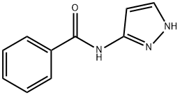 N-(1H-吡唑-3-基)苯甲酰胺 结构式
