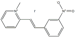1-Methyl-2-(m-nitrostyryl)pyridinium iodide|