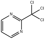 Pyrimidine, 2-(trichloromethyl)- 结构式