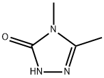3H-1,2,4-Triazol-3-one, 2,4-dihydro-4,5-dimethyl- Structure