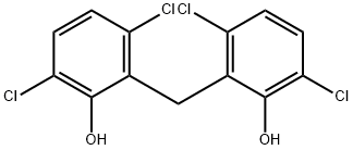Phenol, 2,2'-methylenebis[3,6-dichloro- Structure