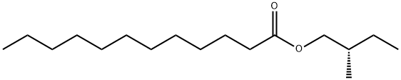 2-methyl butyl laurate Struktur