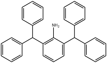 2,6-bis(diphenylmethyl)-Benzenamine Structure