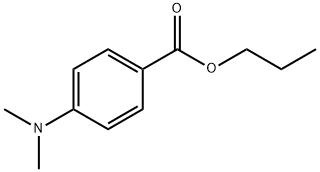 propyl 4-(dimethylamino)benzoate 结构式