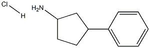 3-phenylcyclopentan-1-amine hydrochloride|3-苯基环戊烷-1-胺盐酸盐