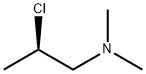 1-Propanamine, 2-chloro-N,N-dimethyl-, (2R)- 结构式
