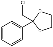2-(chloromethyl)-2-phenyl-1,3-dioxolane Structure