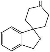 3H-spiro[2-benzothiophene-1,4'-piperidine],59350-81-1,结构式