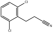 3-(2,6-dichlorophenyl)propanenitrile Structure