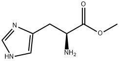 methyl 2-amino-3-(1H-imidazol-4-yl)propanoate Struktur