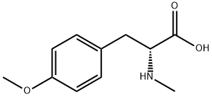N-Methyl-4-methoxy-D-phenylalanine Struktur