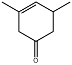 3,5-Dimethyl-3-cyclohexenone Struktur