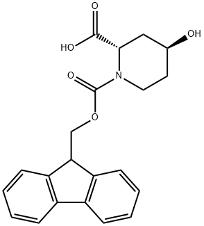 (2S,4S)-1-(((9H-fluoren-9-yl)methoxy)carbonyl)-4-hydroxypiperidine-2-carboxylic acid|653589-47-0