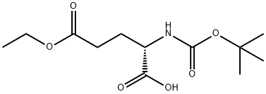 N-BOC-L-谷氨酸-5-乙酯,65487-73-2,结构式