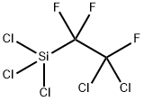 Silane, trichloro(2,2-dichloro-1,1,2-trifluoroethyl)- Structure