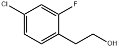 2-(4-chloro-2-fluorophenyl)ethanol 化学構造式