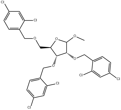 677299-16-0 甲基 2,3,5-三-O-(2,4-二氯苄基)-D-呋喃核糖苷