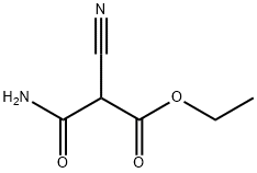 ethyl 2-carbamoyl-2-cyanoacetate Structure