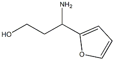 3-氨基-3-(呋喃-2-基)丙-1-醇, 683220-42-0, 结构式