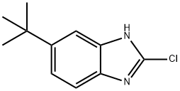 5-tert-butyl-2-chloro-1H-benzo[d]imidazole Struktur