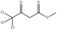 Butanoic acid, 4,4,4-trichloro-3-oxo-, methyl ester 化学構造式