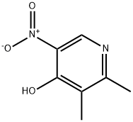 2,3-dimethyl-5-nitropyridin-4-ol Structure