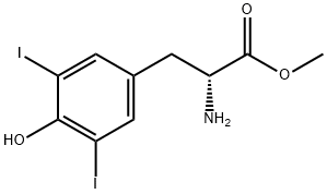 D-3,5-二碘酪氨酸甲酯,696659-29-7,结构式